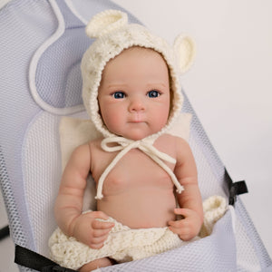 RBBABY 18 inch Realistic Reborn Baby Doll Soft Vinyl Silicone Reborn Baby Girl Full Body Newborn Baby Dolls That Look Real Bebe