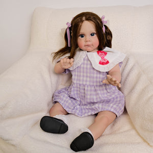 60cm Full-Limb Fabric Doll - Maggie Sculpt w/ Exquisite Faceup & Beautiful Rooted Brown Hair