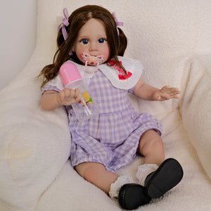 60cm Full-Limb Fabric Doll - Maggie Sculpt w/ Exquisite Faceup & Beautiful Rooted Brown Hair
