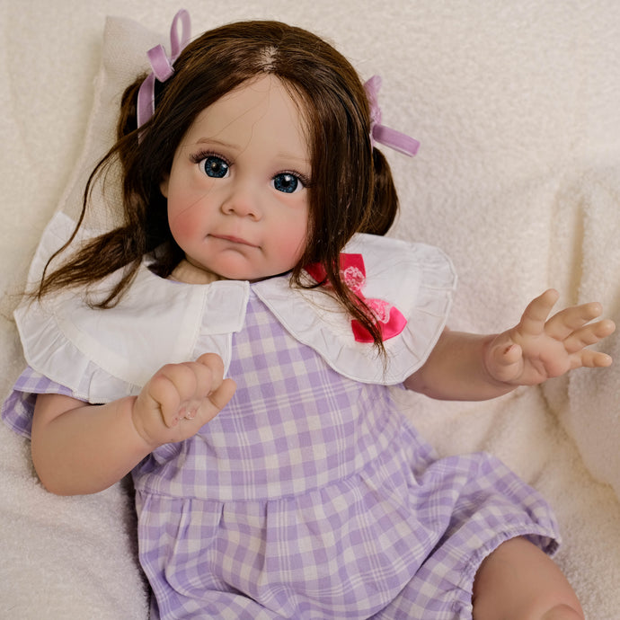 60cm Full-Limb Fabric Doll - Maggie Sculpt w/ Exquisite Faceup & Beautiful Rooted Brown Hair