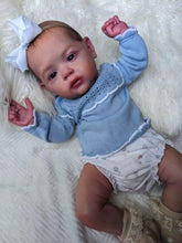 Load image into Gallery viewer, 21 inch Adorable  Newborn Baby Doll Girl Lifelike Realistic Reborn Baby Dolls Gift for Kids
