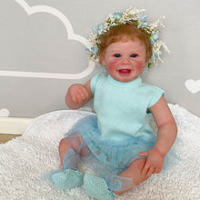 Загрузить изображение в средство просмотра галереи, 20 Inch Adorable Lifelike Newborn Baby Dolls Lovely Reborn Baby Doll Harper Realistic Baby Doll Girl
