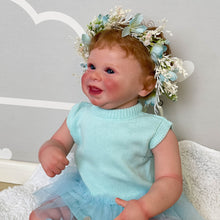Load image into Gallery viewer, 20 Inch Adorable Lifelike Newborn Baby Dolls Lovely Reborn Baby Doll Harper Realistic Baby Doll Girl
