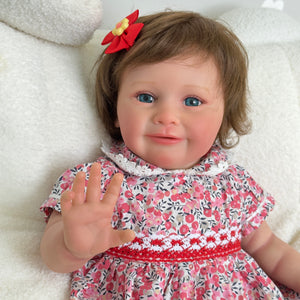 24 Inch Adorable Realistic Reborn Toddler Baby Dolls Realistic Newborn Baby Doll Girls