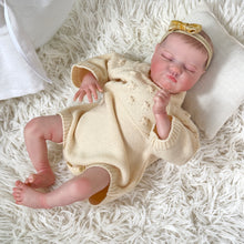 画像をギャラリービューアに読み込む, 20 Inch Sleeping Cuddly Newborn Baby Doll Girl Realistic Lifelike Reborn Baby Doll Birthday Gift for Kids
