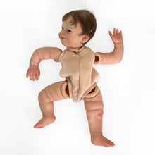 Load image into Gallery viewer, DIY Doll Kit Shaya 22 Inch Painted set Reborn Doll Kit - Pre-Painted Veins &amp; Multi-Layer Skin Tones｜Fabric Body Included｜Assembly Required
