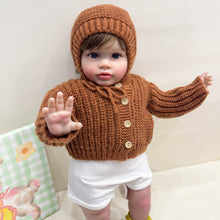 画像をギャラリービューアに読み込む, 26inch Lovely Reborn Baby Dolls Lifelike Realistic Toddler Dolls Girl Chubby Body Silicone Newborn Baby Dolls Girl Birthday Gift

