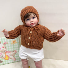 画像をギャラリービューアに読み込む, 26inch Lovely Reborn Baby Dolls Lifelike Realistic Toddler Dolls Girl Chubby Body Silicone Newborn Baby Dolls Girl Birthday Gift
