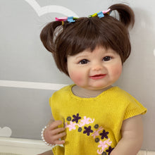 画像をギャラリービューアに読み込む, 22 Inch Lovely Reborn Baby Doll Adorable Newborn Silicone Doll Full Body Baby Dolls Girl Gift
