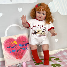 Carregar imagem no visualizador da galeria, 24 Inch Lifelike Realistic Reborn Baby Dolls Girl Cuddly Toddler Newborn Baby Doll Girls Gift

