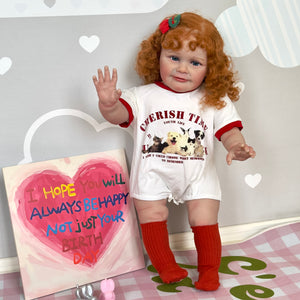 24 Inch Lifelike Realistic Reborn Baby Dolls Girl Cuddly Toddler Newborn Baby Doll Girls Gift