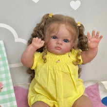 Load image into Gallery viewer, 23 Inch Lovely Reborn Baby Dolls girl Lifelike Soft Cloth Baby Doll Toddler Reborn Baby Dolls
