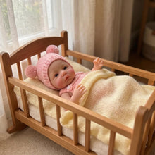 Load image into Gallery viewer, Adorable 12" Full Silicone Baby Doll - 2kg Weighted Lifelike Reborn Girl Doll with Cute Pink Outfit, Perfect Cozy Companion &amp; Gift
