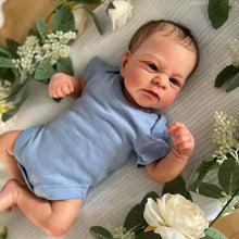 画像をギャラリービューアに読み込む, 17inch Adorable Realistic Reborn Baby Dolls Elijah Soft Silicone Lifelike Newborn Baby Doll Xmas Birthday Gift
