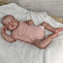 Carica l&#39;immagine nel visualizzatore di Gallery, 20inch Sleeping Realistic Reborn Baby Doll Soft Silicone Baby Doll Real Life Newborn Baby Doll LouLou
