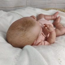 Carregar imagem no visualizador da galeria, 20inch Sleeping Realistic Reborn Baby Doll Soft Silicone Baby Doll Real Life Newborn Baby Doll LouLou

