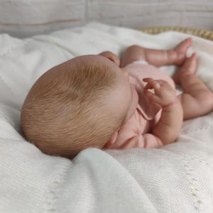 20inch Sleeping Realistic Reborn Baby Doll Soft Silicone Baby Doll Real Life Newborn Baby Doll LouLou