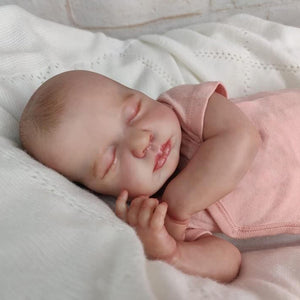 20inch Sleeping Realistic Reborn Baby Doll Soft Silicone Baby Doll Real Life Newborn Baby Doll LouLou