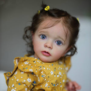 24 Inch Reborn Toddlers Girl Doll Realistic Newborn Baby Doll Weighted Reborn Baby Dolls That Look Real Best Birthday Gift for Children