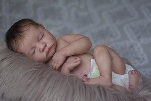 19 Inch Sleeping Adorable Reborn Baby Girl Dolls Preemie Lifelike Newborn Baby Doll Toddler