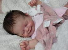 画像をギャラリービューアに読み込む, 19 Inch Lovely Sleeping Newborn Baby Dolls Lifelike Realistic Baby Dolls Girl Cuddly Baby Dolls
