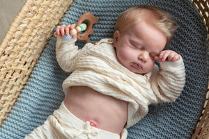 20 Inch Lifelike Newborn Baby Dolls Full Body Cuddly Reborn Baby Doll Realistic Baby Doll Girl Birthday Xmas Gift for Kids