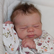 画像をギャラリービューアに読み込む, 18 Inch Adorable Sleeping Newborn Baby Dolls Pascale Lifelike Realistic Reborn Baby Doll Gift
