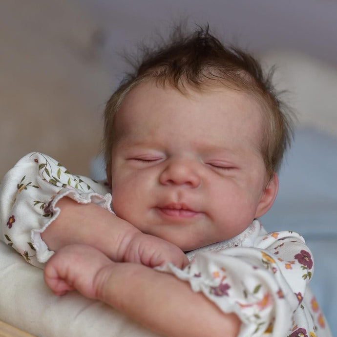 18 Inch Adorable Sleeping Newborn Baby Dolls Pascale Lifelike Realistic Reborn Baby Doll Gift