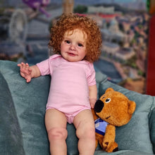 Загрузить изображение в средство просмотра галереи, Big Toddler Reborn Doll Soft Silicone Reborn Baby Doll Cuddly Realistic Newborn Baby Doll
