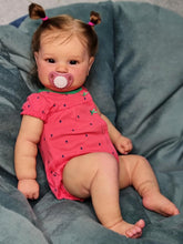 画像をギャラリービューアに読み込む, 24 Inch Lovely Lifelike Realistic Reborn Toddler Doll Huggable Newborn Baby Doll Girls
