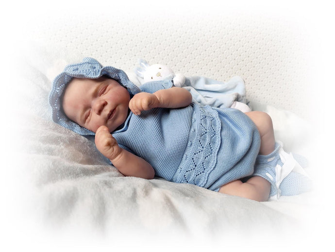 18 Inch Sleeping Reborn Baby Dolls Pascale Handmade Silicone Realistic Newborn Baby Doll Gift