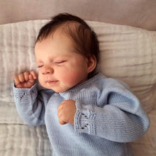 画像をギャラリービューアに読み込む, 18 Inch Lifelike Sleeping Reborn Baby Dolls Pascale Silicone Realistic Newborn Baby Doll Gift
