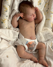 Загрузить изображение в средство просмотра галереи, 20 inch Lovely Sleeping Lifelike Reborn Baby Dolls LouLou Realistic Cuddly Newborn Baby Dolls Gift
