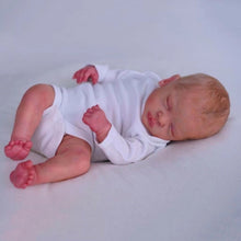 Laden Sie das Bild in den Galerie-Viewer, Reborn Baby Doll 19Inch Realistic Newborn Baby Doll Lifelike Reborn Baby Girl Sleeping Soft Silicone Vinyl Dolls
