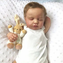 Laden Sie das Bild in den Galerie-Viewer, 20 Inch Lifelike Reborn Baby Doll Sleeping Cuddly Reborn Baby Doll Realistic Newborn Baby Dolls Xmas Gift for Kids
