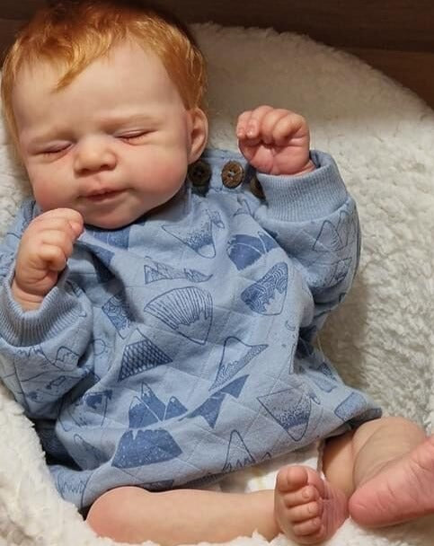 18 Inch Lovely Sleeping Newborn Baby Dolls Pascale Lifelike