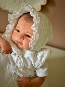 17inch Lovely Reborn Baby Dolls Elijah Soft Silicone Realistic Cuddly Newborn Baby Doll Xmas Birthday Gift