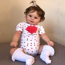 画像をギャラリービューアに読み込む, 20/24 Inch Adorable Lifelike Reborn Baby Dolls Girl Lovely Newborn Toddler Realistic Baby Dolls Girl Gift for Kids 3+
