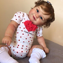 Carica l&#39;immagine nel visualizzatore di Gallery, 20/24 Inch Adorable Lifelike Reborn Baby Dolls Girl Lovely Newborn Toddler Realistic Baby Dolls Girl Gift for Kids 3+
