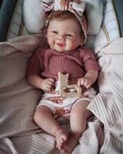 Carica l&#39;immagine nel visualizzatore di Gallery, 20 Inch Adorable Lovely Reborn Baby Dolls Girl Lifelike Newborn Toddler Realistic Baby Dolls Girl
