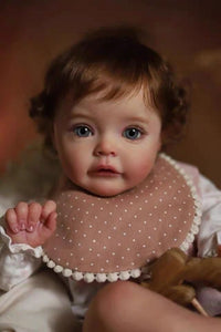 24 Inch Adorable Realistic Reborn Toddler Doll Cloth Body Huggable Lifelike Newborn Baby Doll Girls Suesue Birthday Gift for Kids