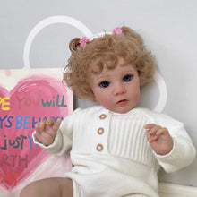 Laden Sie das Bild in den Galerie-Viewer, 24 Inch Lifelike Reborn Toddlers Girl Doll Lovely Realistic Newborn Baby Doll Adorable Reborn Baby Dolls Gift for Kids
