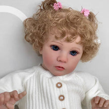 Carica l&#39;immagine nel visualizzatore di Gallery, 24 Inch Lifelike Reborn Toddlers Girl Doll Lovely Realistic Newborn Baby Doll Adorable Reborn Baby Dolls Gift for Kids

