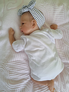 17 inch Lifelike Cuddly Reborn Baby Dolls Elijah Cloth Body Adorable Realistic Newborn Baby Doll Xmas Birthday Gift