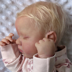 20inch Sleeping Realistic Reborn Baby Doll Soft Silicone Baby Doll Lifelike Newborn Baby Doll LouLou