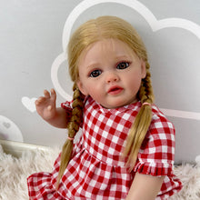Загрузить изображение в средство просмотра галереи, 24 Inch Handmade Soft Silicone Reborn Toddler Dolls Lovely Newborn Reborn Baby Doll Girl
