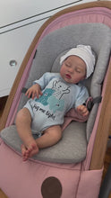Load and play video in Gallery viewer, Pinky Reborn 20" Cute Sleeping Reborn Baby Doll  Closed Eyes  Soft Body  Outfit and Pacifier
