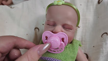 Load and play video in Gallery viewer, 12inch Mouth Can Open Super Soft Solid Platinum silicone Flexible Elastic LifelikePremie Baby Reborn Loulou Doll
