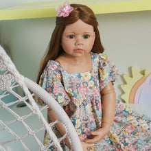 Carregar imagem no visualizador da galeria, 39 Inch Masterpiece Doll Brittany Big Size Standing Reborn Toddler Girl
