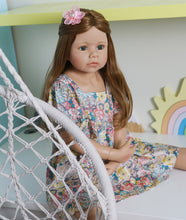 Carica l&#39;immagine nel visualizzatore di Gallery, 39 Inch Masterpiece Doll Brittany Big Size Standing Reborn Toddler Girl
